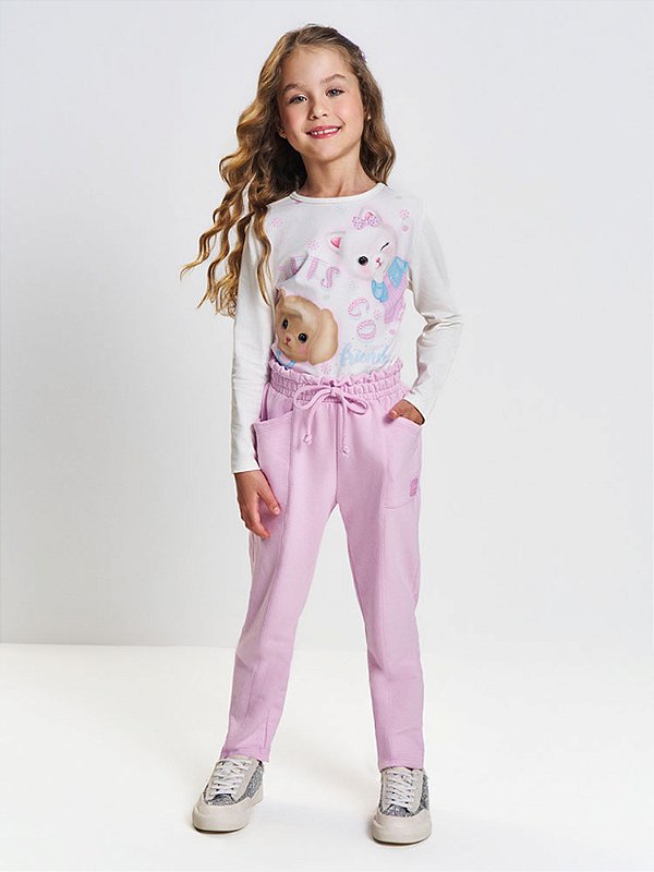 Conjunto Menina com Cheirinho LET'S GO Cinti