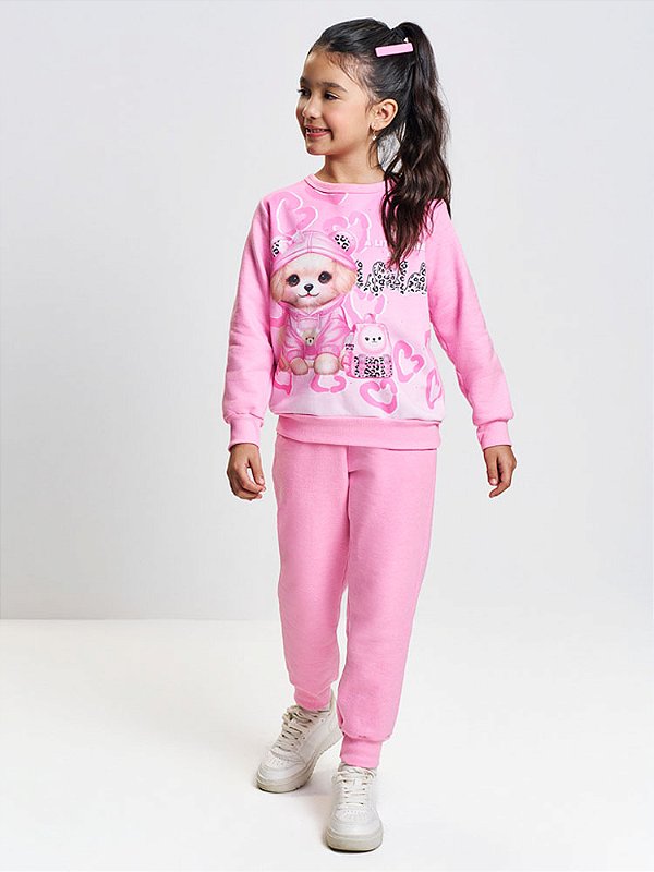 Conjunto Infantil Menina WILD Puppy Cinti