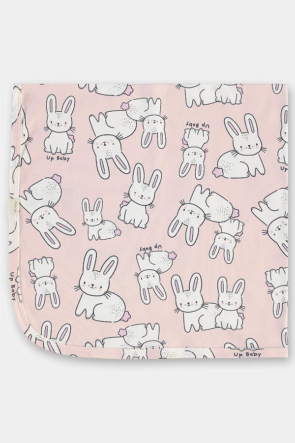 Manta em Suedine Coelhinho Up Baby