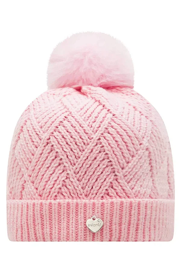 Gorro em Tricot Infanti Infantil Menina M - 10 a 14 Anos