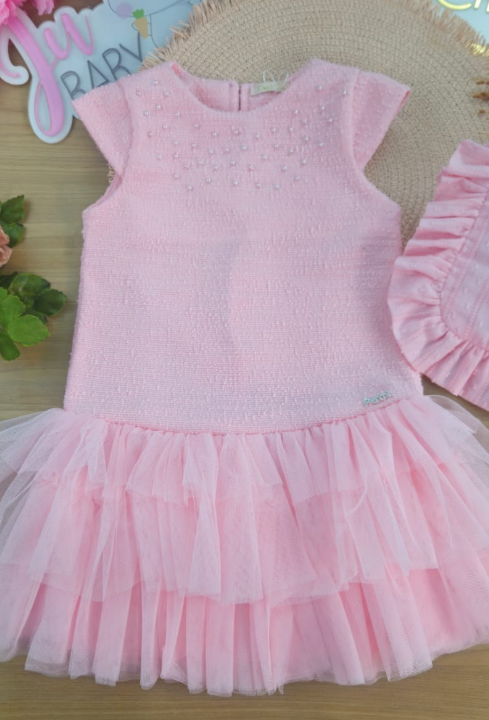 Vestido em Tweed Petit Cherie