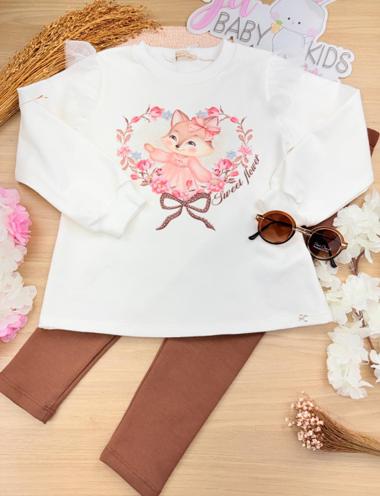 Conjunto Raposinha Petit Cherie