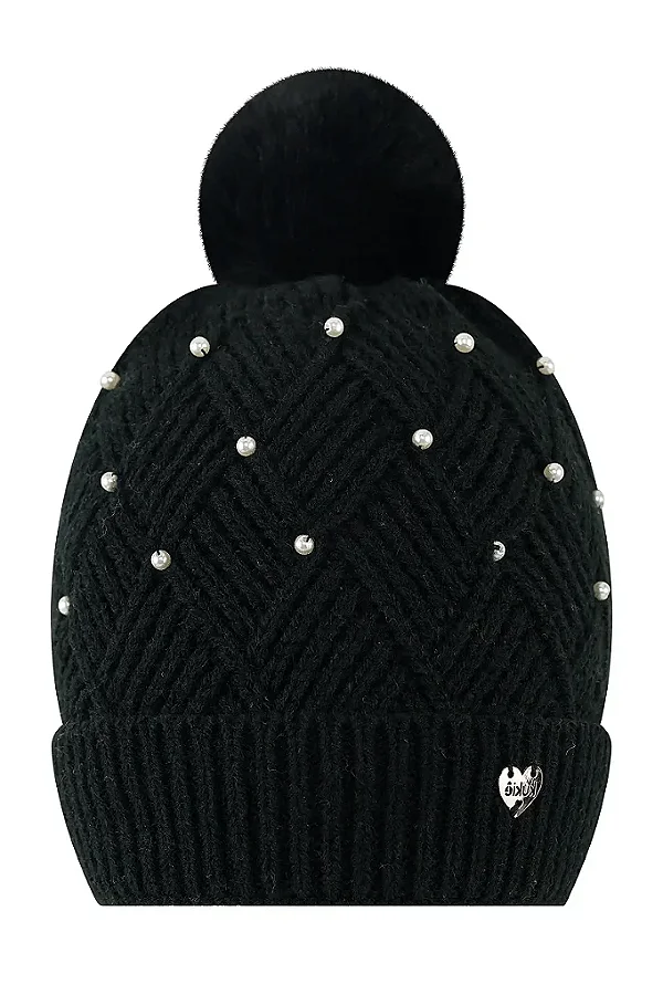 Gorro Em Tricot Preto Kukiê - M