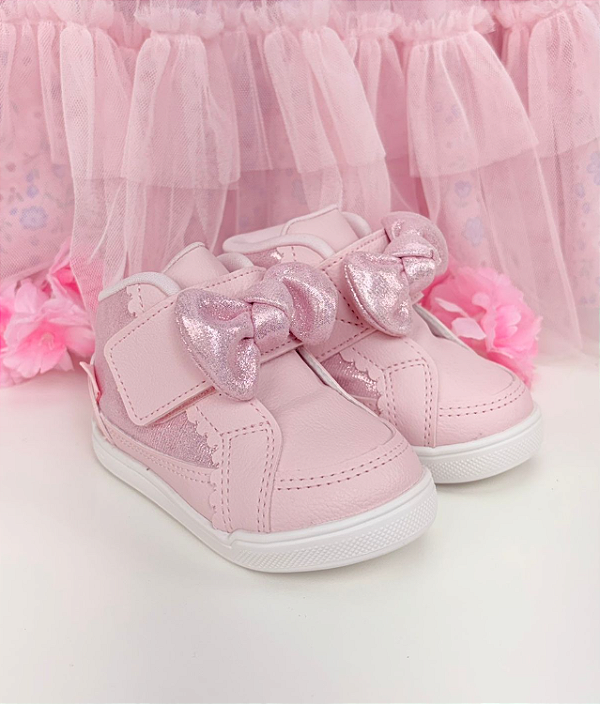 Tênis Klin Cano Alto Baby Sky Cano Alto