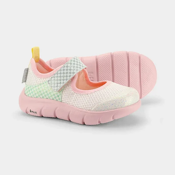 Tênis Energy Baby 2.0 Tecido Branco Bibi