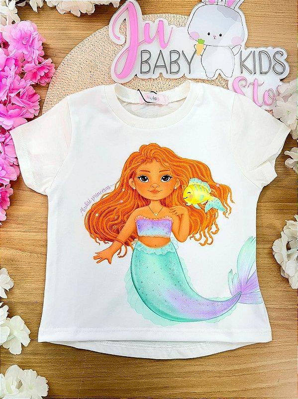 Blusa em Meia Malha Kukiê Infantil Menina