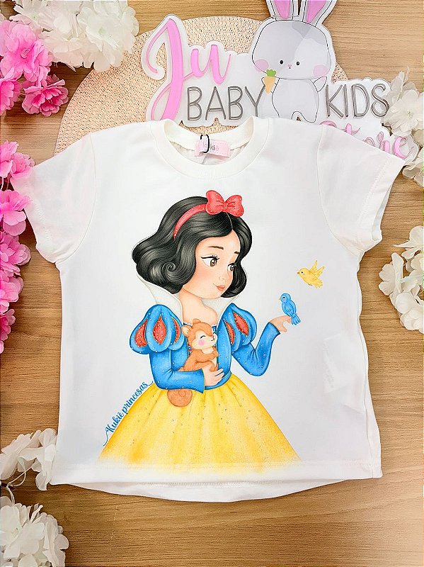 Blusa em Meia Malha Kukiê Infantil Menina
