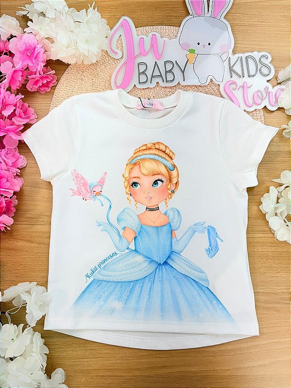 Blusa em Meia Malha Kukiê Infantil Menina