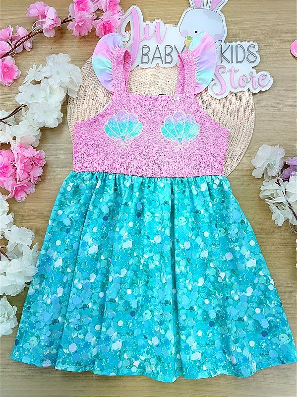 Vestido em Malha Power Kukiê Infantil Menina