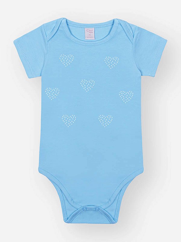 Body Básico Azul Cinti Infantil Menina