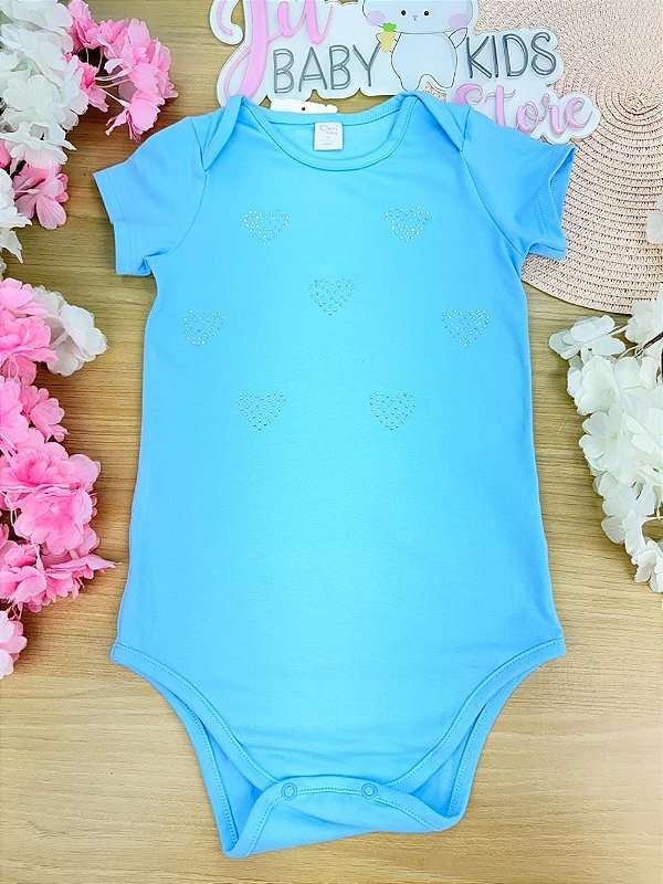 Body Básico Azul Cinti Infantil Menina