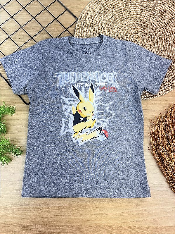 Camiseta em Meia Malha Johnny Fox Teen Menino