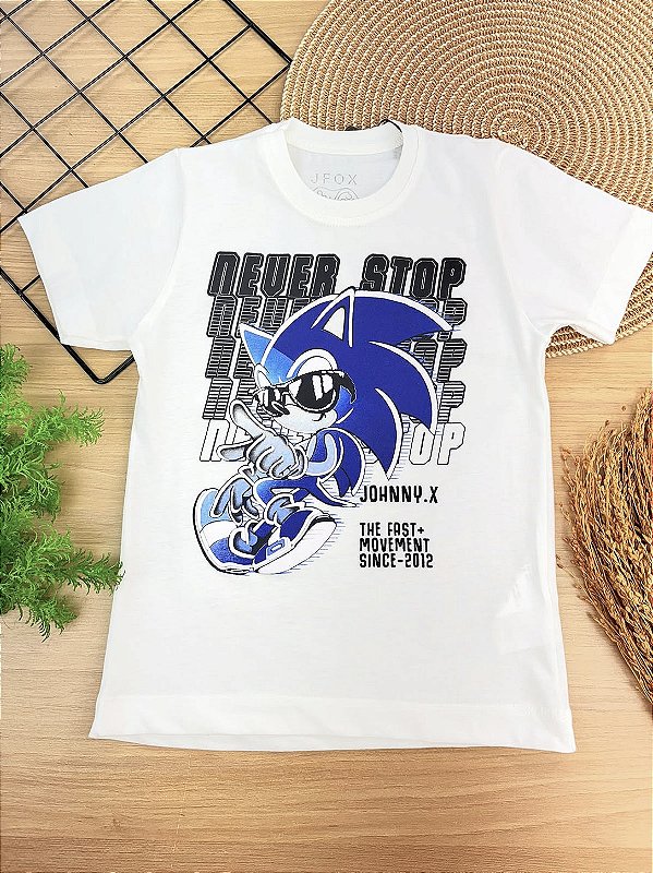 Camiseta em Meia Malha Johnny Fox Teen Menino