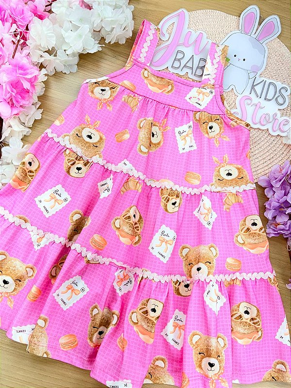 Vestido Ursinhas Brandili