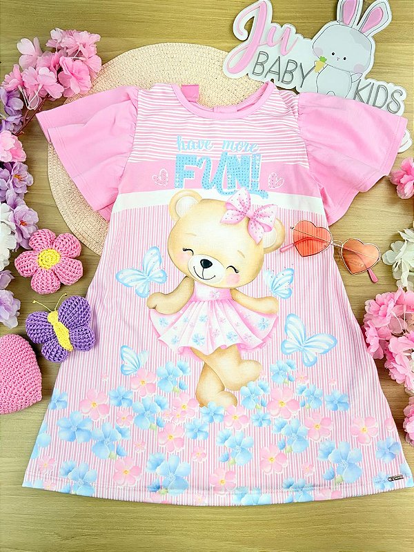 Vestido Ursinho Cinti
