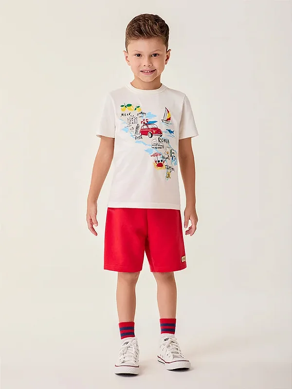Conjunto Infantil Menino Bimbi Europan Tour