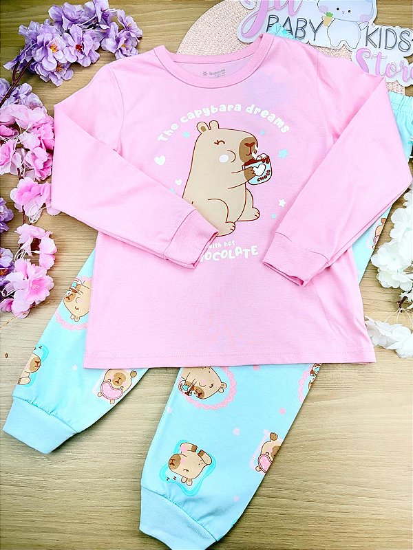 Pijama Blusa e Calça Brandili