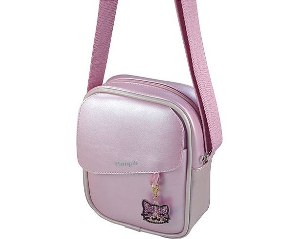 Bolsa Rosa Gatinho Pampili