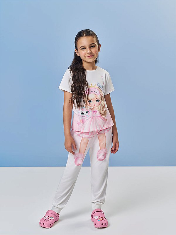 Pijama Blusa e Calça Cinti