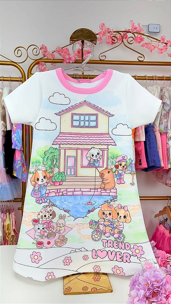 Vestido Desenho Cinti