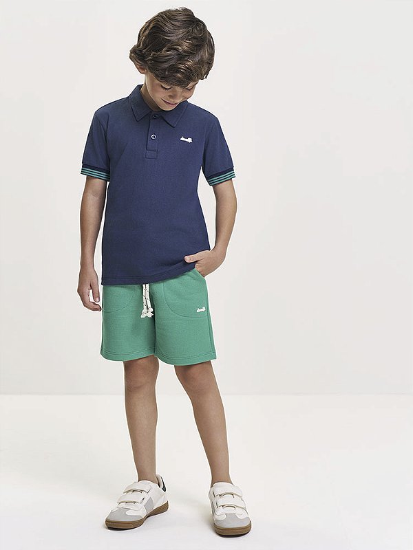 Camisa Polo Azul Marinho Divertto