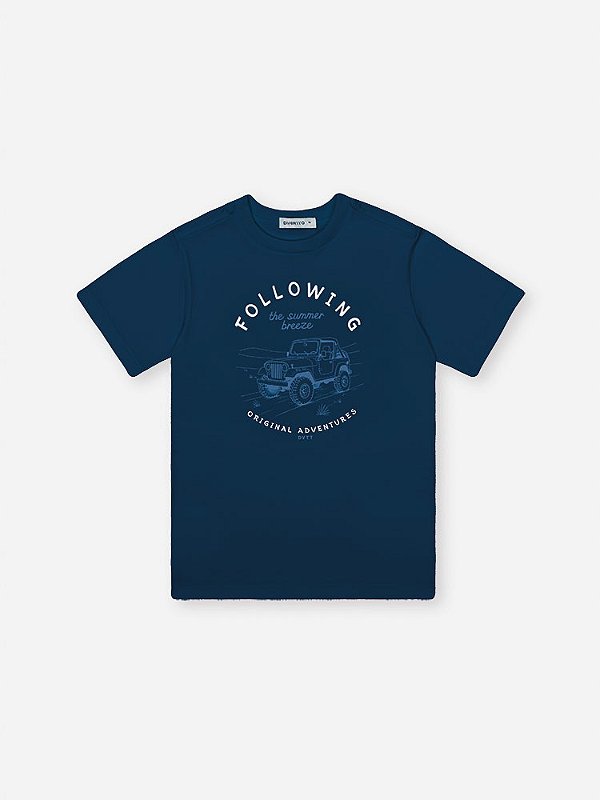Camiseta Azul Marinho Divertto