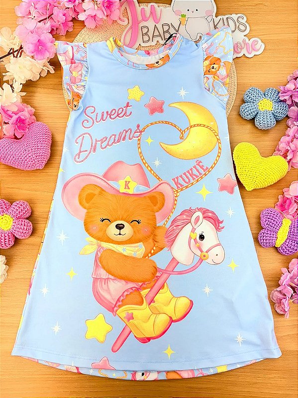 Camisola em Malha Fresh Kukiê Infantil Menina