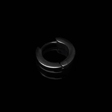 Brinco Key Design Ring Small de Aço Preto