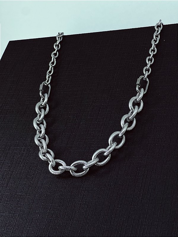 Corrente Key Design Tresoldi Prata