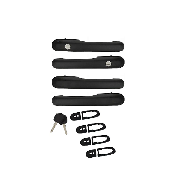 KIT 4 MAÇANETAS MESMAS CHAVES PORTA SANTANA G2 98 Á 06