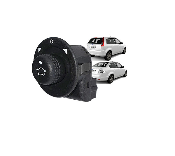 BOTÃO DO RETROVISOR ELÉTRICO LOGAN SANDERO CLIO DUSTER