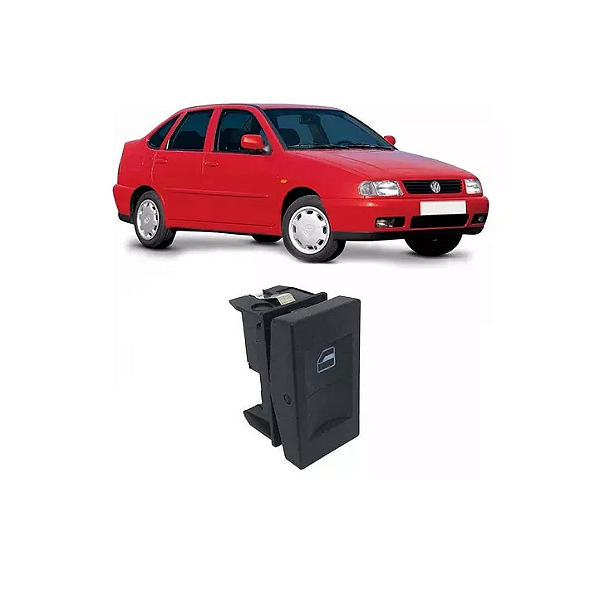 BOTÃO VIDRO ELÉTRICO TRASEIRO POLO CLASSIC