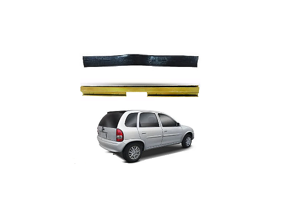 SUPORTE DO VIDRO DA PORTA CORSA G1 COM BORRACHA