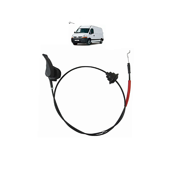 CABO ABERTURA CAPO RENAULT MASTER G1 02 Á 09 COM ALAVANCA