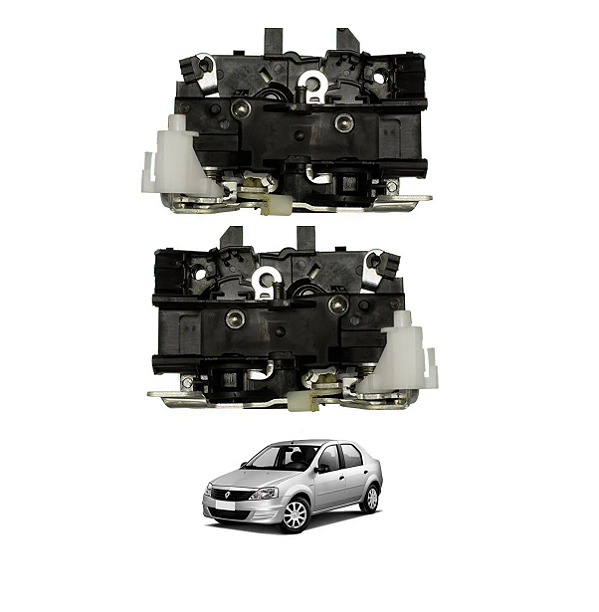 PAR FECHADURA PREDISPOSTA ELÉT PORTA RENAULT LOGAN G1 07  13