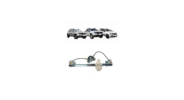 MÁQUINA VIDRO MANUAL TRASEIRA SANDERO G1 DUSTER OROCK