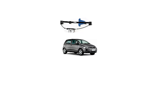 MÁQUINA VIDRO MANUAL PORTA TRASEIRA FOX APÓS 09 PINO ALTO