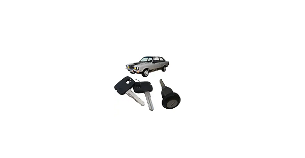 CILINDRO CHAVE PORTA MALAS CHEVETTE COR PRETO