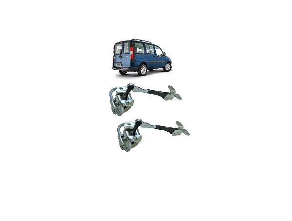 PAR LIMITADOR PORTA TRASEIRA BAÚ DOBLO DOBLO CARGO APÓS 02