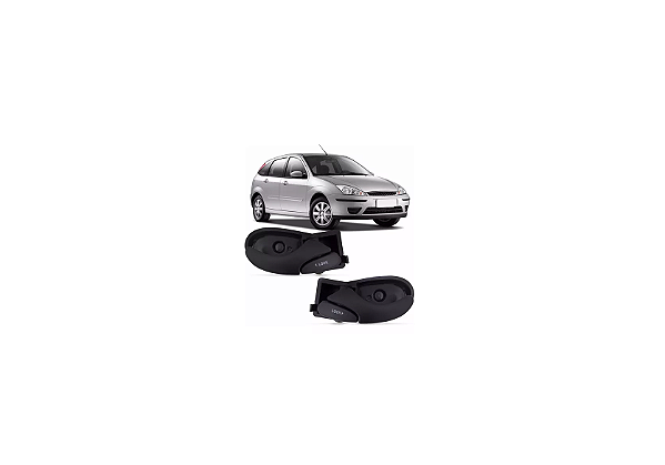 PAR MAÇANETA INTERNA DA PORTA FORD FOCUS G1 2000 Á 09