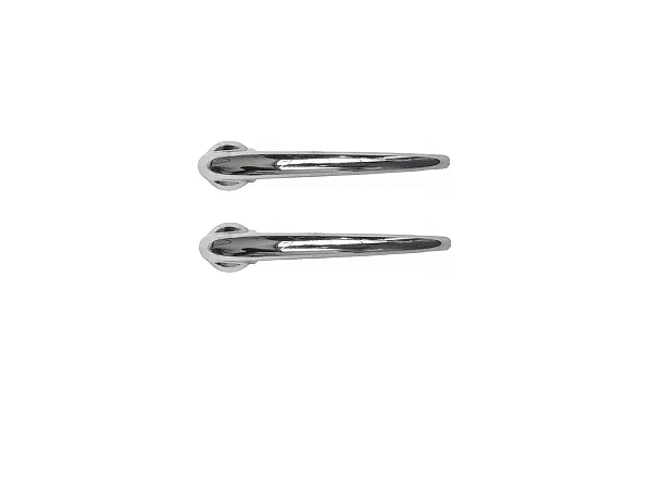 PAR MAÇANETA PORTA DIANTEIRA KOMBI FUSCA KARMAN GHIA METAL