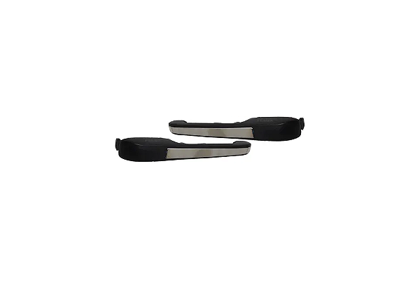 PAR MAÇANETA PORTA SEM CHAVE GOL PARATI SAVEIRO VOYAGE INOX