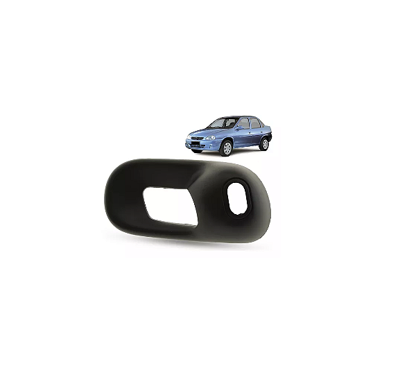 MOLDURA MAÇANETA  PORTA TRASEIRA CORSA HATCH SEDAN TIGRA
