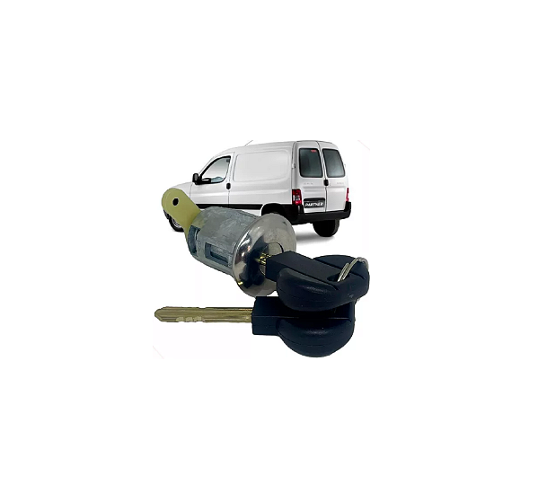 CILINDRO COM CHAVE DA PORTA TRASEIRA BAÚ BERLINGO 98 Á 07