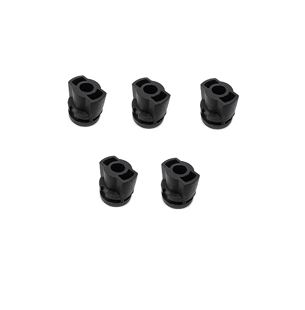 KIT 5 BUCHA  TRAVA DIREÇÃO FOX GOL G5 GOLF POLO MODELO CURTO