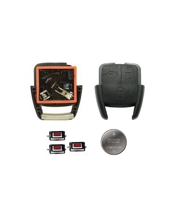 KIT CAPA CHAVE ASTRA CORSA CELTA VECTRA AGILE CADEADO 3B