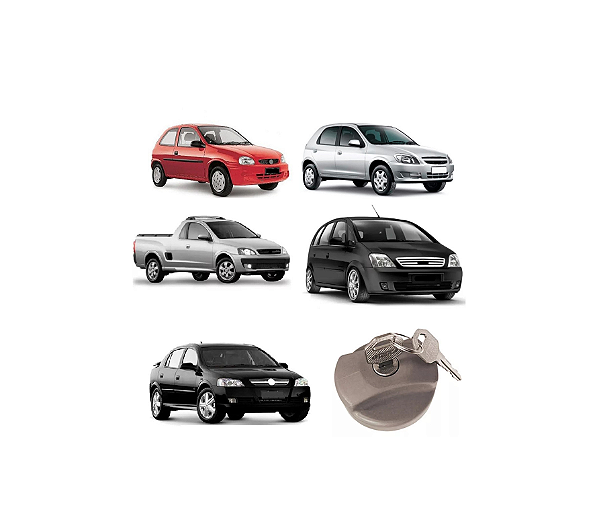TAMPA COMBUSTÍVEL CHAVE CORSA G2 MONTANA MERIVA ASTRA CELTA