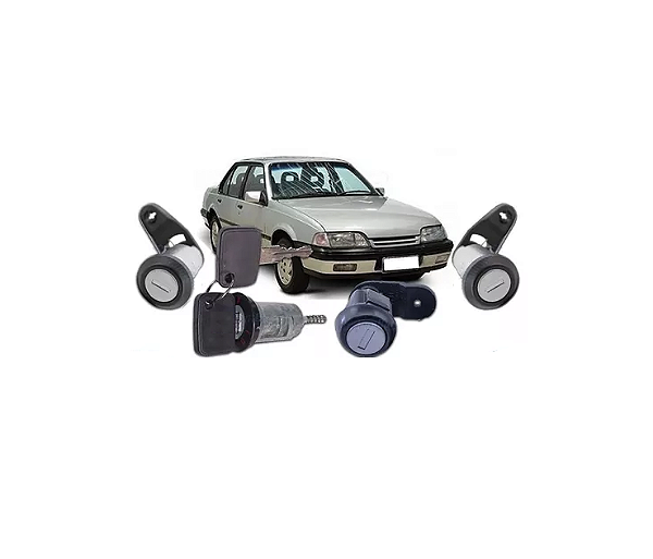 KIT CILINDROS MESMA CHAVE MONZA 91 Á 96 COR PRETO