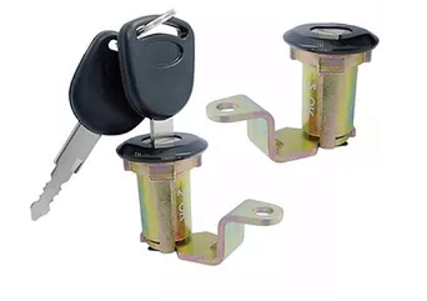 PAR CILINDROS COM MESMA CHAVE DA PORTA F1000 F100 72 Á 92