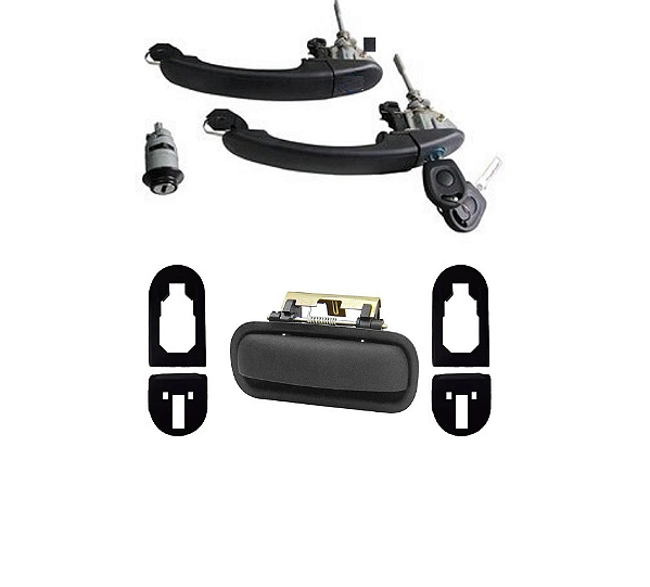 KIT MAÇANETAS E CILINDRO IGNIÇÃO SAVEIRO G3 G4